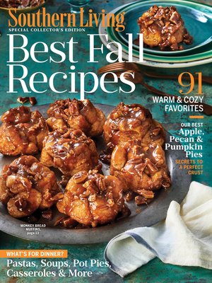cover image of Southern Living Best Fall Recipes